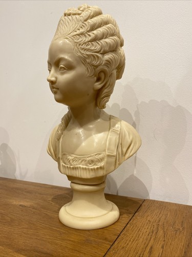 Vintage large cream alabaster - vintage,