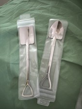 2pcs Mini Shovel Spade Spoons