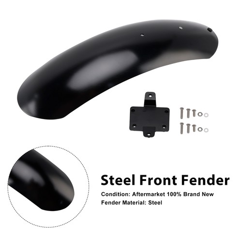 Steel front fender mudguard - front,