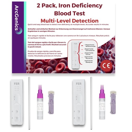 Pack iron deficiency blood - iron,