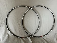 MAVIC SSC Paris Roubaix 'Greys' Tubular Rims 36h Red Label: Vintage Used Good