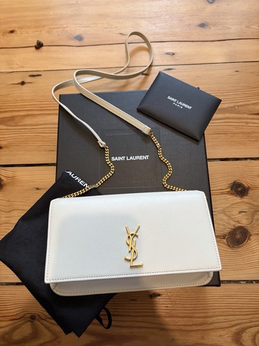 Saint laurent white - saint, leather