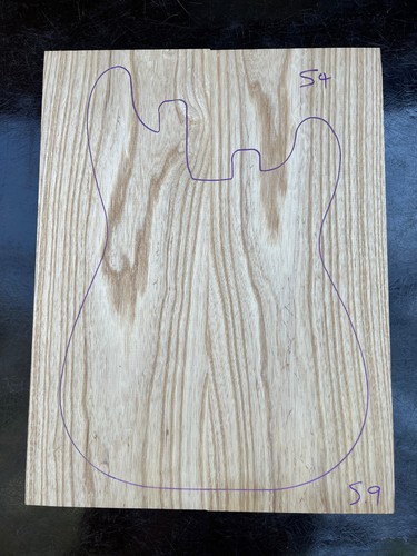 Swamp ash two piece - swamp, guitar
