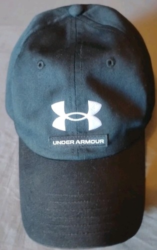 Under armour black hat - armour, with