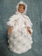HAND KNITTED WINTER DOLL