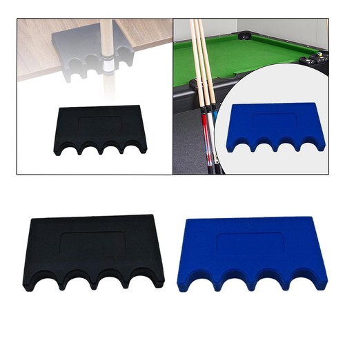 Pool cue holder for - cue, table
