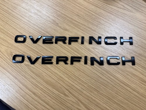 Oem overfinch letters fits - oem,