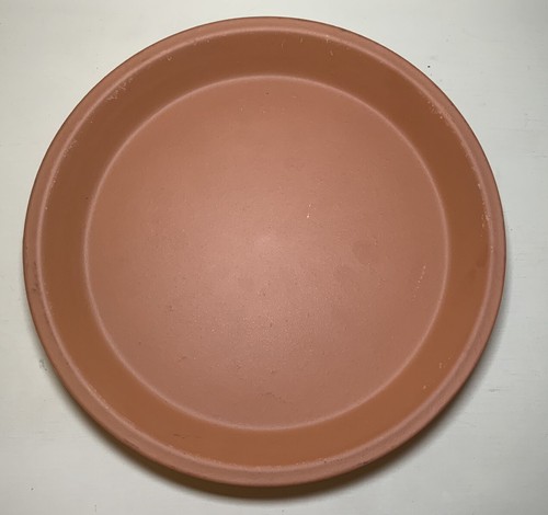 Clay drip tray pot - drip, round
