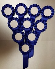 10 x blank centre rosettes