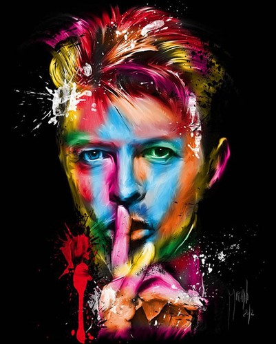 David bowie shush iconic - david, "shush"