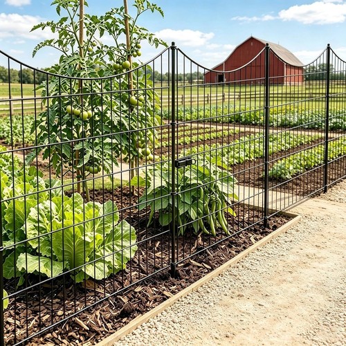 Panels fence with gate - 10,