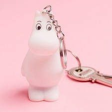 Official Moomin Moomintroll Light Up Keyring