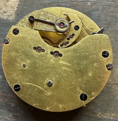 Antique georgian english lever - english,