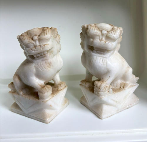 Pair chinese foo dogs - dogs, guardian
