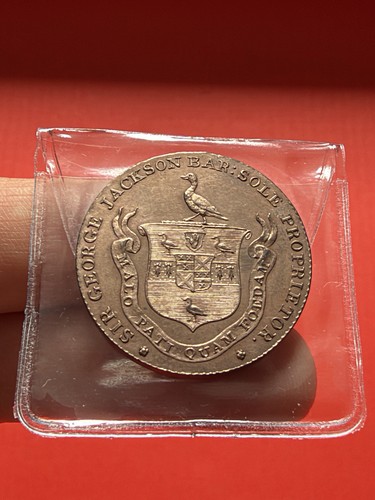 1795 halfpenny token stort - 1795, (stort