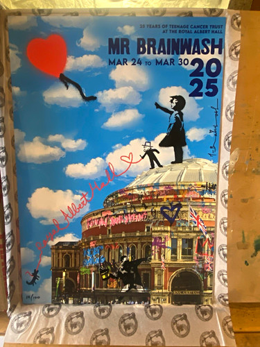 Brainwash signed numbered - mr,