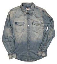 Levis Shirt Blue Denim Cowboy