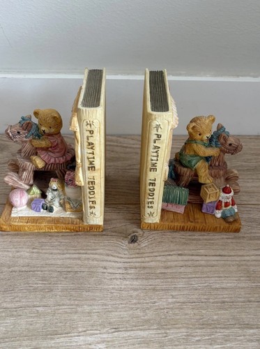 Playtime teddies book ends - playtime,