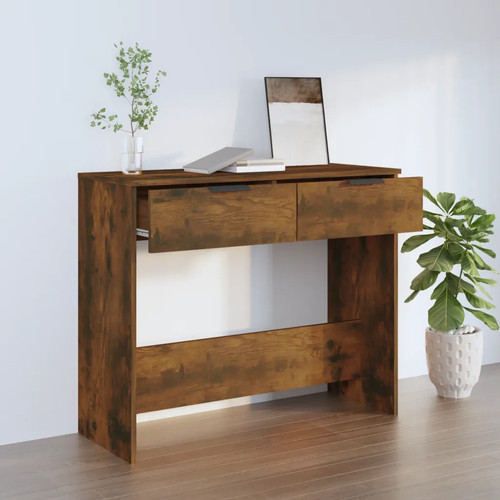 Walplus smoked oak - walplus, console
