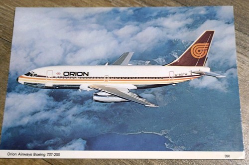 Orion airways boeing 737 - orion, 737-200