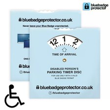 Blue badge protector parking - protector,