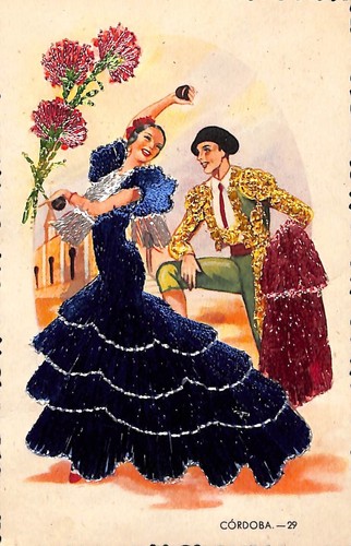 Cordoba embroidered dance - embroidered,