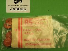 10 Pcs RS 125-941 Ceramic Capacitors 0.01uF 1000v 10g 656