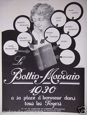 ADVERTISEMENT 1930 LE BOTTIN