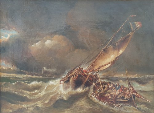 Painting adam isabey marine - adam,