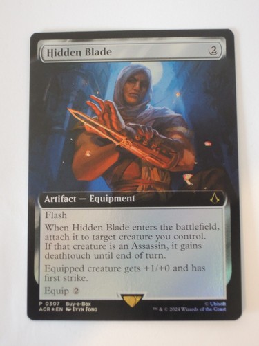 Mtg foil extended hidden - mtg,