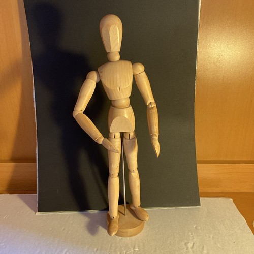 Wooden artists mannequin - artists, doll