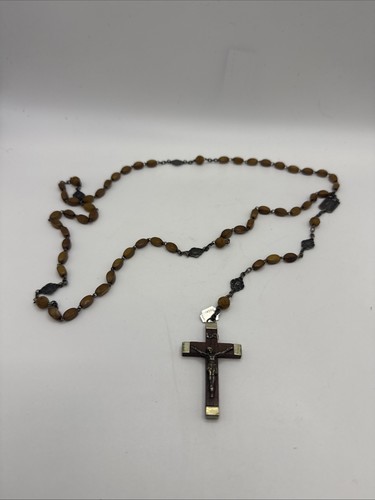 Vintage lourdes rosary beads - vintage,