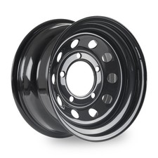 4 x Tuff Torque Modular Steel Wheels Wheel 16" x 8" ET0 Black