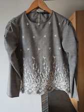 Zara Basic Puff Sleeves Top