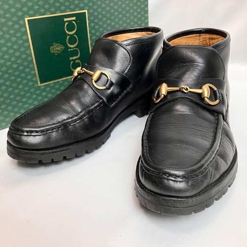 Gucci horsebit ankle boots - horsebit,