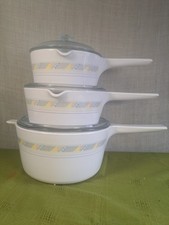 Rare set of 3 Corning Vision