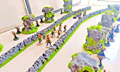 Warhammer terrain rocky road - terrain,