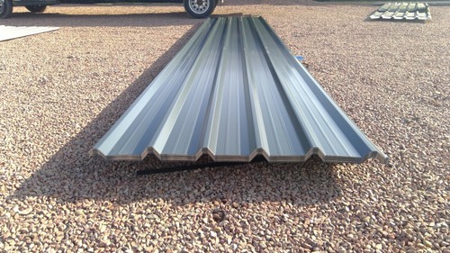 Polyester coated anthracite - polyester,