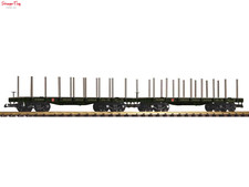 Piko Santa Fe Stake Wagon Set