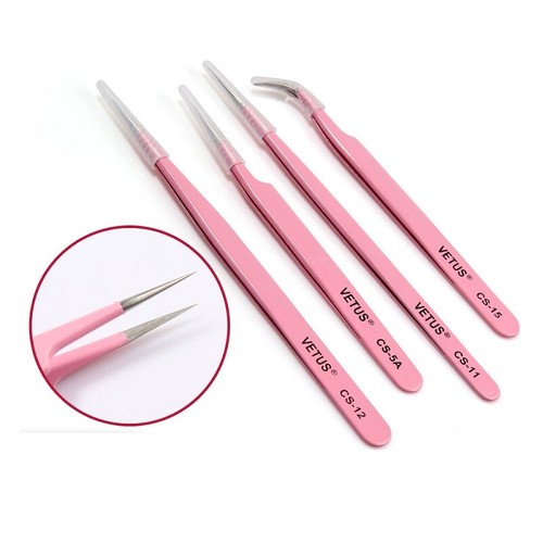 Vetus pink tweezers - vetus,