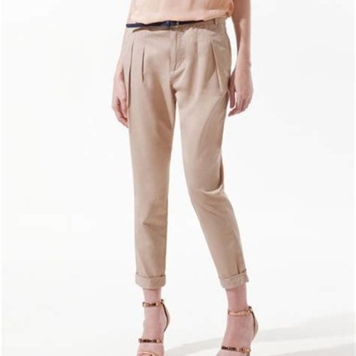 Zara front pleat trouser pant - zara,