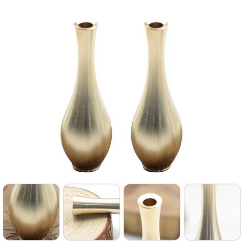 2pcs brass vases creative mini - vases,