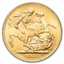 1922-P Australia Gold