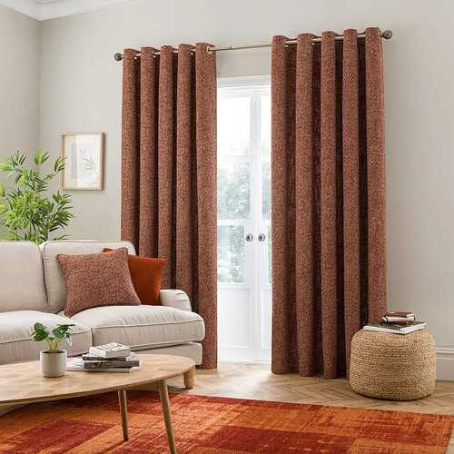 Dunelm luxury woven eyelet - luxury,