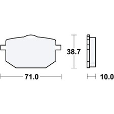 Scooter brake pads trw cheap - trw,