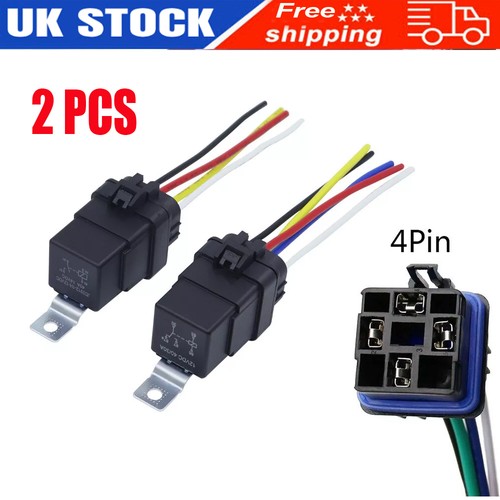 2pcs 12v 40a pin - 40a, 4