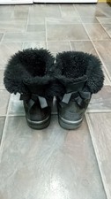 Black mini Bailey Bow UGGs in
