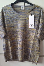 NEW Missoni Crew T- Shirt, Womens Top  Size M 