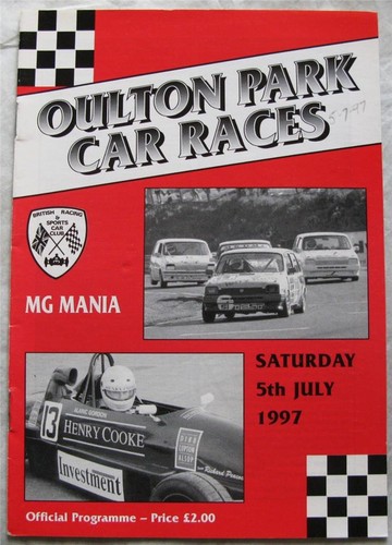Oulton park jul 1997 - jul,