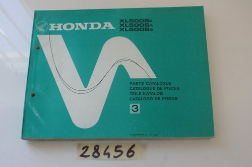 Honda 500 parts catalog - xl,